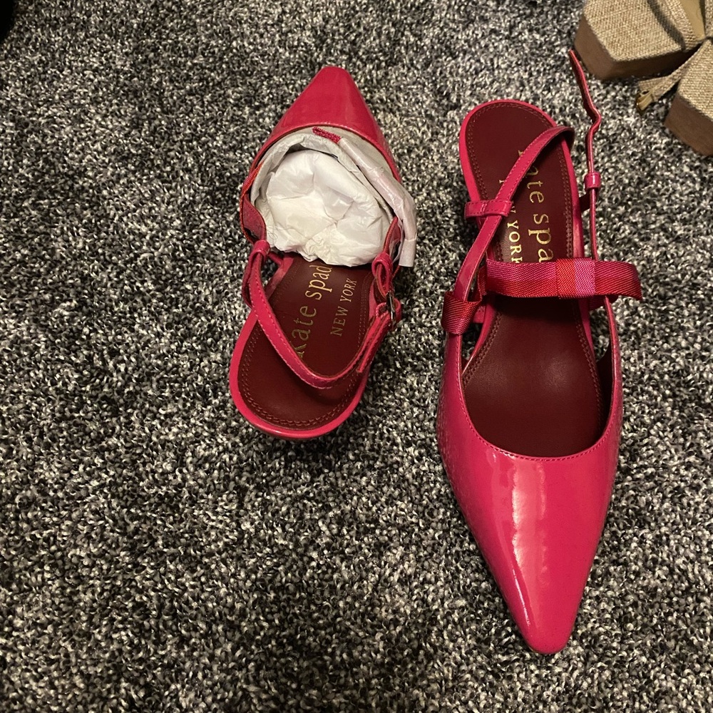 New✨Kate Spade♠️low heels. Size 7.5